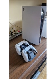 Resim Çift Ps5 Kontrol Ünitesi Standı - 3d Baskı,şık Ve Fonksiyonel Tasarı 