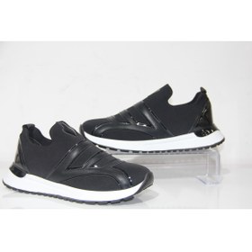 Resim SAYYORA BIG SHOES Siyah Spor Ayakkabı 