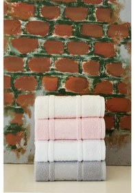 Resim 4 Adet Camellia El Yüz Havlusu Çok Renkli 