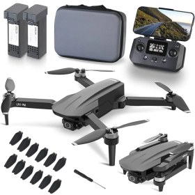 Resim L700PRO Fırçasız Motor Rc Quadcopter Gps Drone Hava Fotoğrafçılığı Için Hd 4K Çift Kamera Katlanır 