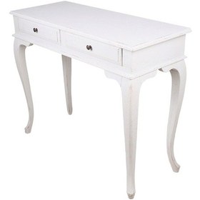 Resim Roys Ahşap 100 Cm Çekmeceli Beyaz Eskitme Dresuar Ahşap 