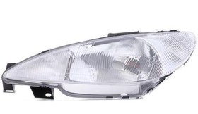 Resim Peugeot 206 Çizgili Ön Far Sol Valeo Marka 6204.S7 