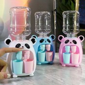 Resim Kırmızı Panda Mini Su Sebili - Çocuklar için Güvenli ABS, Erken İçme Alışkanlıklarını Teşvik Eden, 3-6 Yaş Arası Çocuklar İçin Eğlenceli ve Etkileşimli Oyuncak 