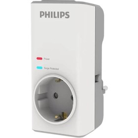 Resim Philips CHP7010W Tekli Akım Koruma Priz 1140 J Beyaz 