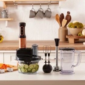 Resim Allians 6 Bıçaklı Güçlü Mutfak Robotu, Çok Fonksiyonlu, 2500W, Pratik Kullanım 