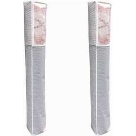 Resim 4 Adet Pencereli Halı Hurcu /halı Saklama 6m2 Standart 38 210 Cm Gri-beyaz 