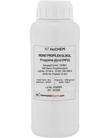 Resim Hochem Kimya Mono Propilen Glikol Mpg 1 KG 