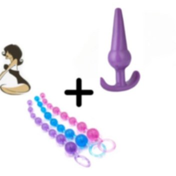 Loveross 2 Li Anal Plug Seti - Anal Alıştırıcı Ve Açıcı Set