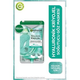 Resim Garnier Hyaluronik Kriyojel Yorgunluk Karşıtı Soğutucu Göz Maskesi 
