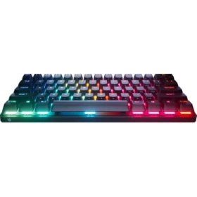 Resim Steelseries Apex Pro Mini Gen 3 Omnipoint 3.0 Hipermanyetik Switch Rgb Mekanik Kablolu Oyuncu Klavyesi (Uk) 