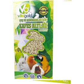 Resim Vitagold Kuş ve Kemirgenler İçin Kafes Altlığı 12 L 