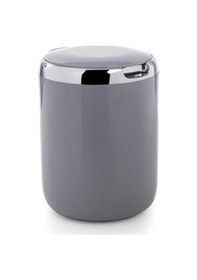 Resim Primanova Pasifik Gri 3 Lt Çöp Kovası Plastik Kapaklı 