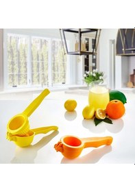 Resim Pratik Limon Sıkacağı Portakal Meyve Suyu Sıkacağı Limon El Pres 