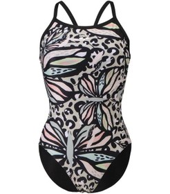 Resim Arena Butterflıes Kadın Yüzücü Mayosu 007220550 Çok Renkli 