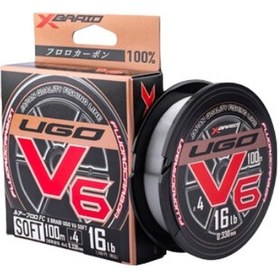 Resim F-ugo V6 Soft Fluorocarbon 100mt Misina 