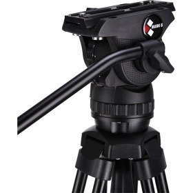 Resim Jieyang Professional V6 Tripod & Spreader Video Tripod 