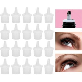 Resim Maiyame 20 Adet Saçak Yapıştırıcı Mürekkebi Burunu Tıkanıklığı Önleyici Kozmetik Salonu Ve Bireysel Kullanım Evrensel Uyumlu Pp Malzeme 