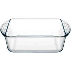 Resim Paşabahçe Midi Kare Borcam Tepsi 1080 cc (59854) 