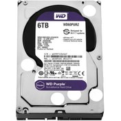 Resim Wd 6tb Purple 3,5" 64MB 5400RPM WD60PURZ Harddisk 