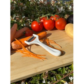 Resim Solingen Beyaz Jülyen Soyacak – Paslanmaz Alman Çeliği, Ergonomik Sap, Orijinal (Tekli) 