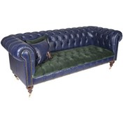 Resim 3A Mobilya Dark Blue Green Chesterfield 230X90X80 CM 