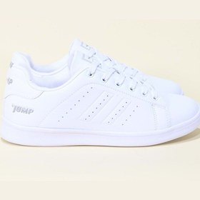 Resim Jump 15306 / 15307 Kadın - Erkek Full Beyaz Sneaker Unisex Anatomik Günlük Spor Ayakkabı 36/45 -1 