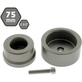 Resim Pprc Plastik Boru Kaynak Makinası Pafta Lokma 75 Mm 2 1/2" 