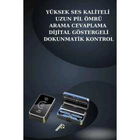 Resim Northcity Akıllı Saat ve Bluetooth Kulaklık Seti - Amoled Ekran, Anc Gürültü Önleme, 24 Ay Garanti 