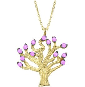 Resim Altın Dilek Ağacı Kolye As1051Klt2 Altınsepeti 