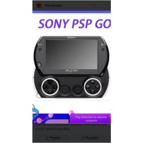 Resim Sony Psp Go ( Teşhirürünü ) İÇERİSİNDE 5O 60 OYUN YÜKLÜ 