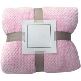 Resim İndirim Aoorsake Yumuşak Sıcak Ekose Polar Battaniye Yatak İçin Büyük Fileli Flanel Battaniyeler Kalın Nefes Alabilen Yorgan Tam Boy Battaniye Pembe 