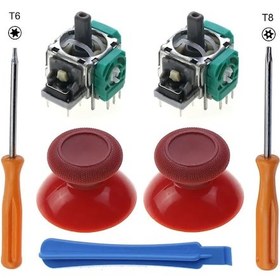 Resim Red-jcd 3d Analog Joystick Sensörü Modülü Potansiyometre Başparmak Çubuğu Microsoft Xbox One Serisi Sx Denetleyicisi 