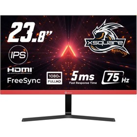 Resim Dexim Q2381F DMT001 23.8" 5 MS 75 Hz HDMI+VGA FreeSync Adaptive Sync Full HD IPS Monitör 