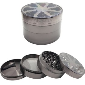 Resim Gri 63MM. 4 Katlı Grinder Herbal Öğütücüsü Parçalayıcı RB83GR 