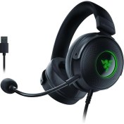 Resim Asus Razer Kraken V3 Kablolu Mikrofonlu Kulak Üstü Oyuncu Kulaklığı - Teşhir 