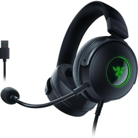 Resim Asus Razer Kraken V3 Kablolu Mikrofonlu Kulak Üstü Oyuncu Kulaklığı - Teşhir 