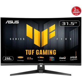 Resim Asus Tuf Gamıng Vg32vqm5b 31,5" 0,5ms, 250hz, Fullhd Curved, Dp, 2xhdmı, Va Panel, 1500r, Display Wi 