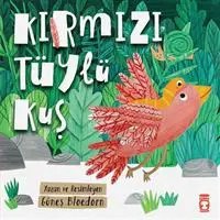 Resim Kırmızı Tüylü Kuş 