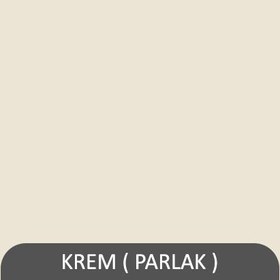 Resim 2 Lİ ZİGANA DUVAR RAFI KREM ( PARLAK ) 