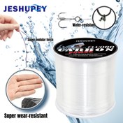 Resim JESHUPEY 500m/546m Fluorocarbon Naylon Misina - Yüksek Mukavemetli Dayanıklı, Tatlı Su Balıkçılığı İçin Mükemmel, Balıkçılar İçin İdeal Hediye, Balıkçılık Malzemeleri, Dereceli Renkli Misina, Yüksek Kaliteli Misina, Misina 