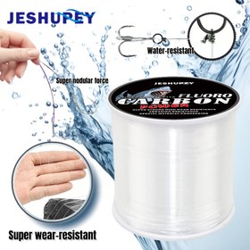 Resim JESHUPEY 500m/546m Fluorocarbon Naylon Misina - Yüksek Mukavemetli Dayanıklı, Tatlı Su Balıkçılığı İçin Mükemmel, Balıkçılar İçin İdeal Hediye, Balıkçılık Malzemeleri, Dereceli Renkli Misina, Yüksek Kaliteli Misina, Misina 