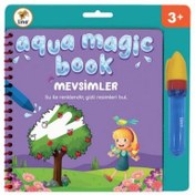 Resim Lino Aqua Magic Mevsimler Sihirli Boyama Kitabı 