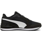 Resim Puma St Runner V4 Mesh Erkek Siyah Sneaker Ayakkabı 39966602 Lacivert 