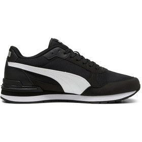 Resim Puma St Runner V4 Mesh Erkek Siyah Sneaker Ayakkabı 39966602 Lacivert 