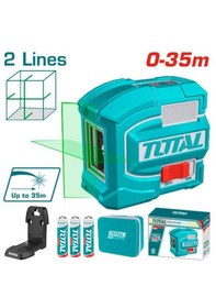 Resim Total Otomatik Tesviyeli Çizgi Lazeri Yeşil Işık 35 M 
