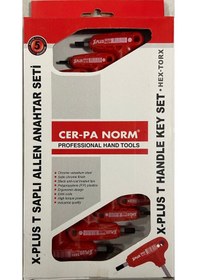 Resim Cer-pa 7 Pcs.t Saplı Allen Anahtari Takımı 6207 