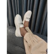 Resim Çiğdem Kundura Julep-Kadın Gerçek Deri Oxford Günlük AYAKKABI(BRÇA17-A17A) - Bej - 39 