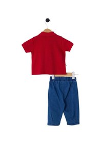 Resim Erkek Bebek Kırmızı Bebek Takım Usb2347 Kırmızı 