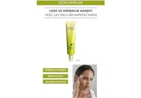 Resim Deoproce Yeşil Çay Özlü Nemlendirici Tonlayıcı Leke Kırışıklık Karşıtı Bb Krem SPF50+ Pa+++ 40 Mililitre 