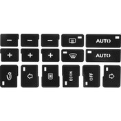 Resim Sones Araba Düğmesi Tamir Etiketi Ac Merkezi Kontrol Etiketi D 16 Anahtar 